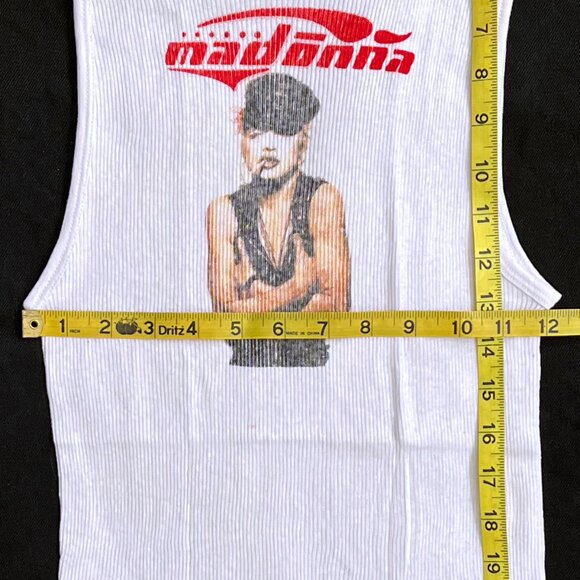 Madonna - Rare Photo Ribbed Tank - Picture 6 of 9